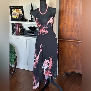 White House Black Market‎ Floral Halter Dress